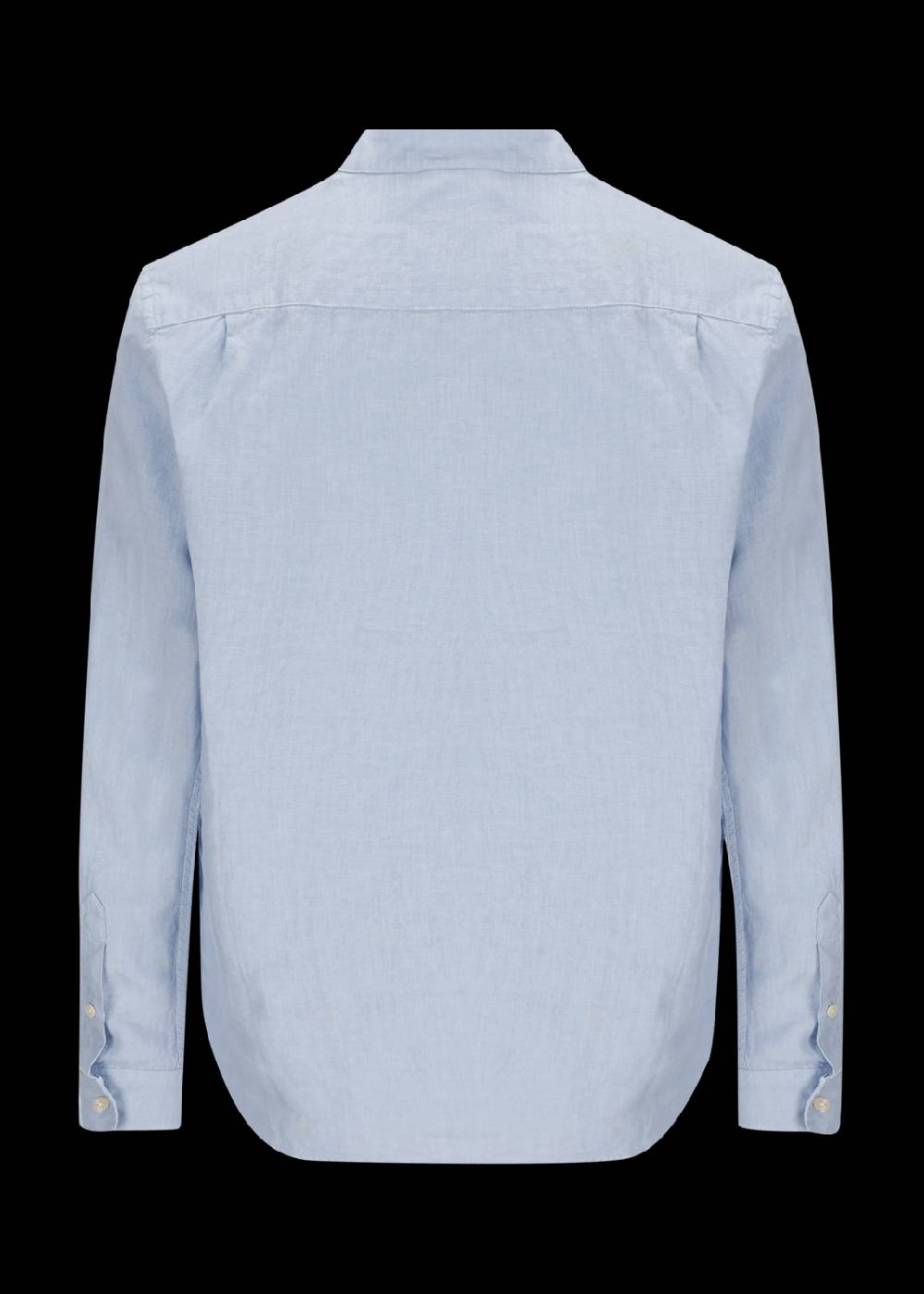 Luis Trenker Camicia In Lino Modello Lubarnay