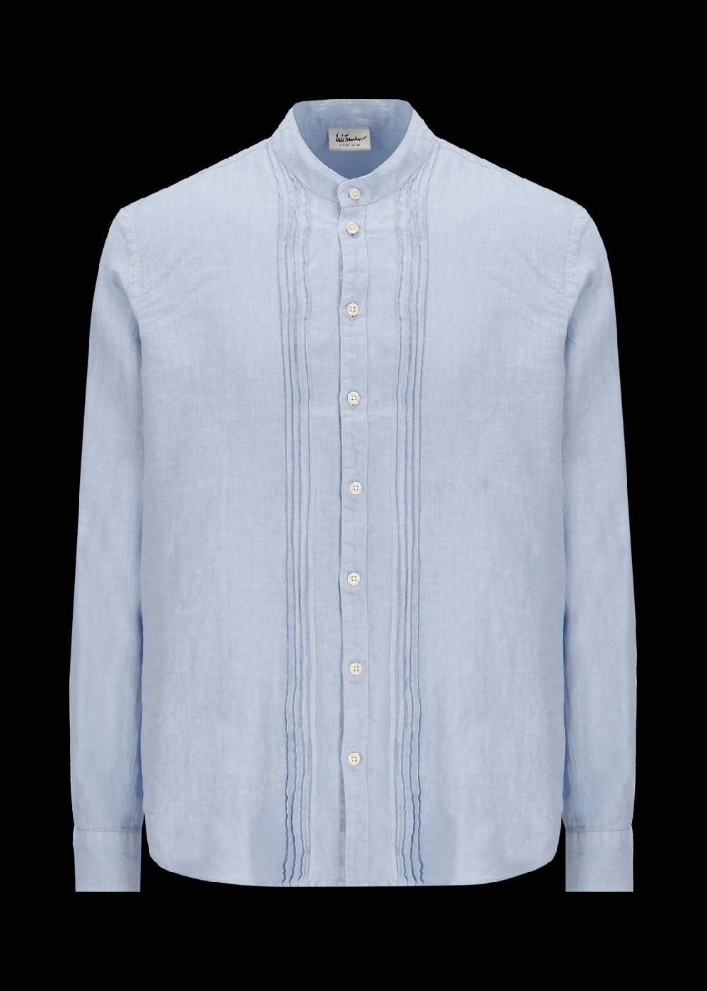 Luis Trenker Camicia in lino modello Lubarnay
