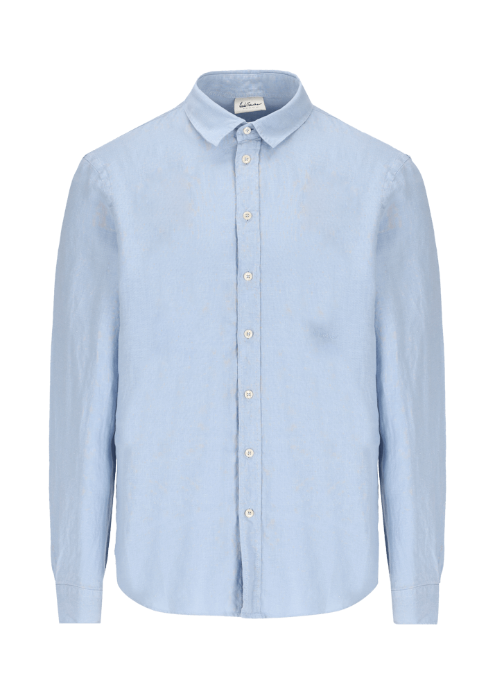 Luis Trenker Camicia in lino modello Lubodo