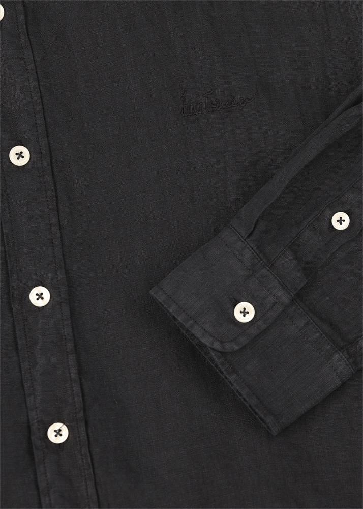 Luis Trenker Camicia In Lino Modello Lubodo