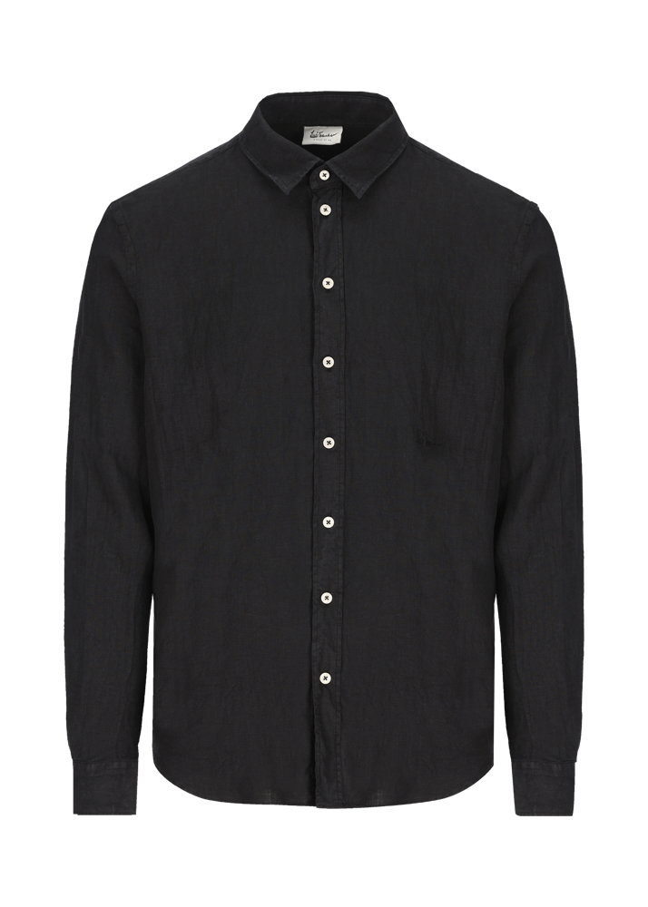 Luis Trenker Camicia in lino modello Lubodo