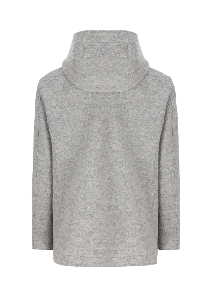 Luis Trenker Cappotto Caban In Lana Follata Lualex