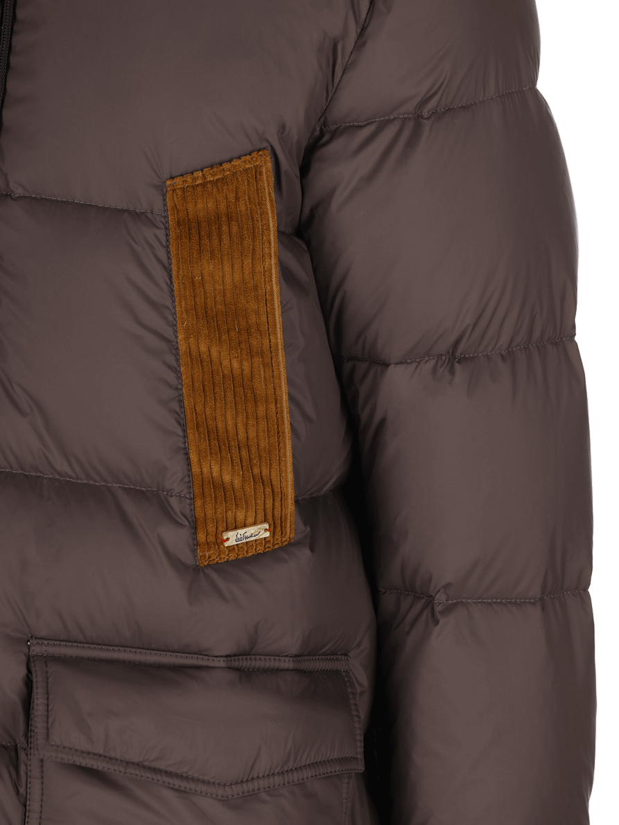 Luis Trenker Cappotto In Piuma Modello Ludovicco