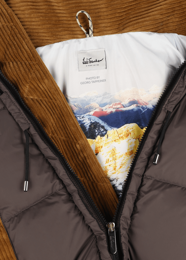 Luis Trenker Cappotto In Piuma Modello Ludovicco