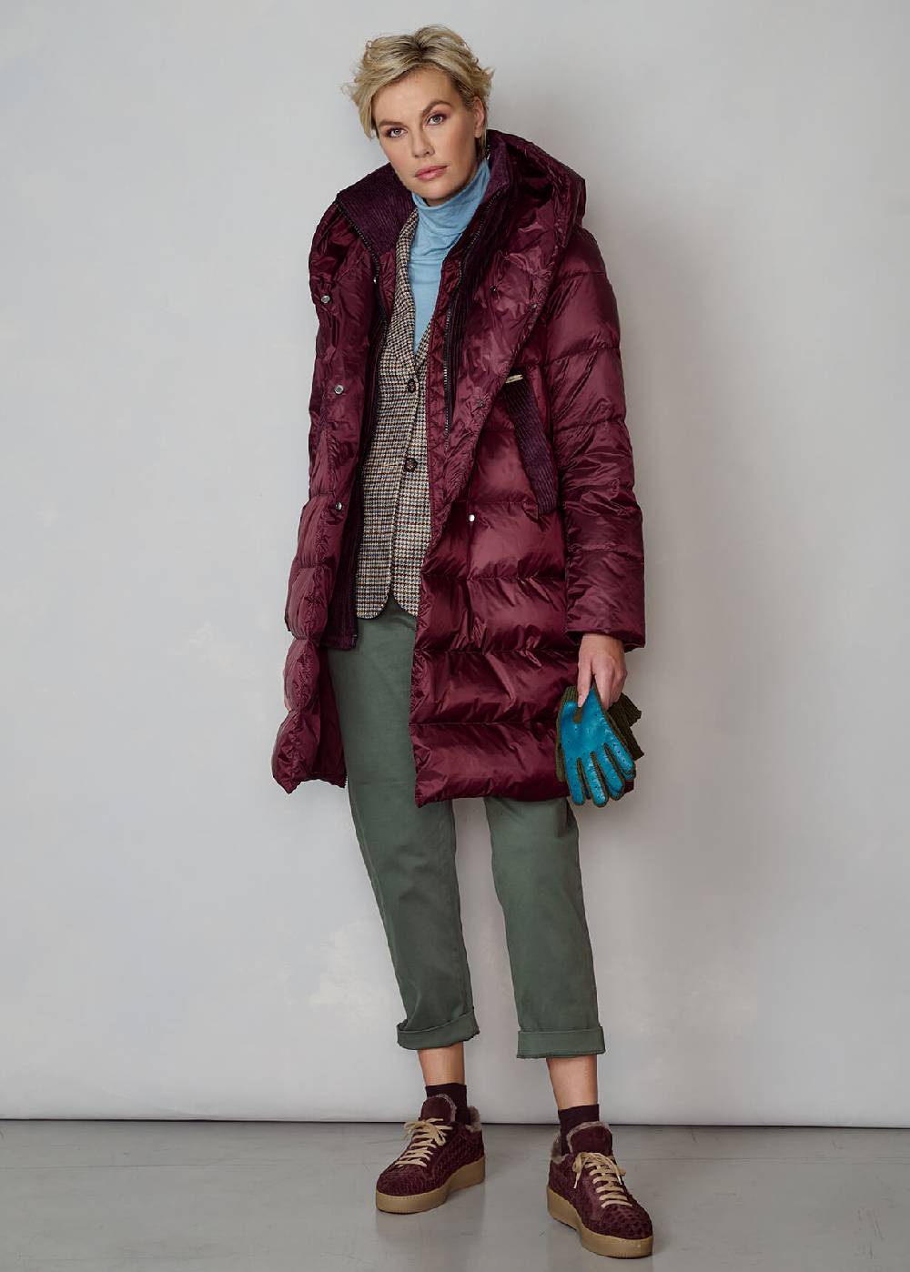 Luis Trenker Cappotto in piuma modello Lupetra