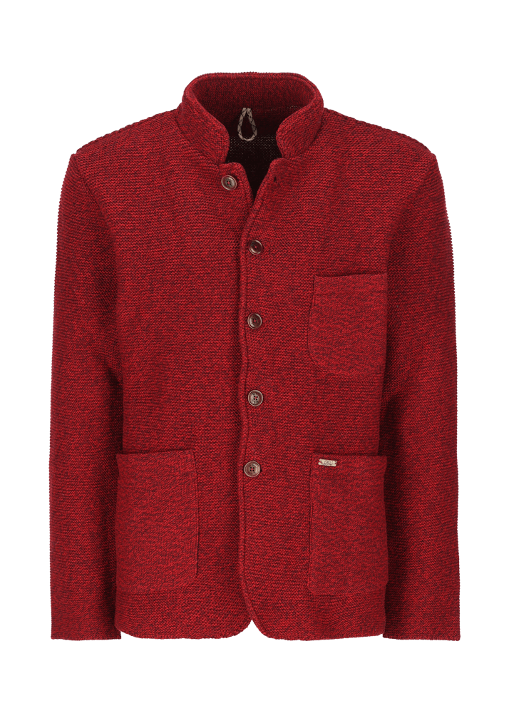 Luis Trenker Cardigan Con Collo Alto Luwainer