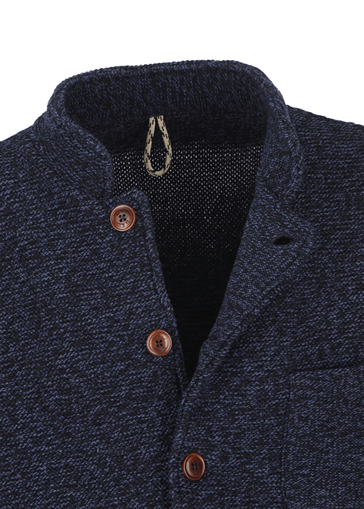 Luis Trenker Cardigan Con Collo Alto Luwainer