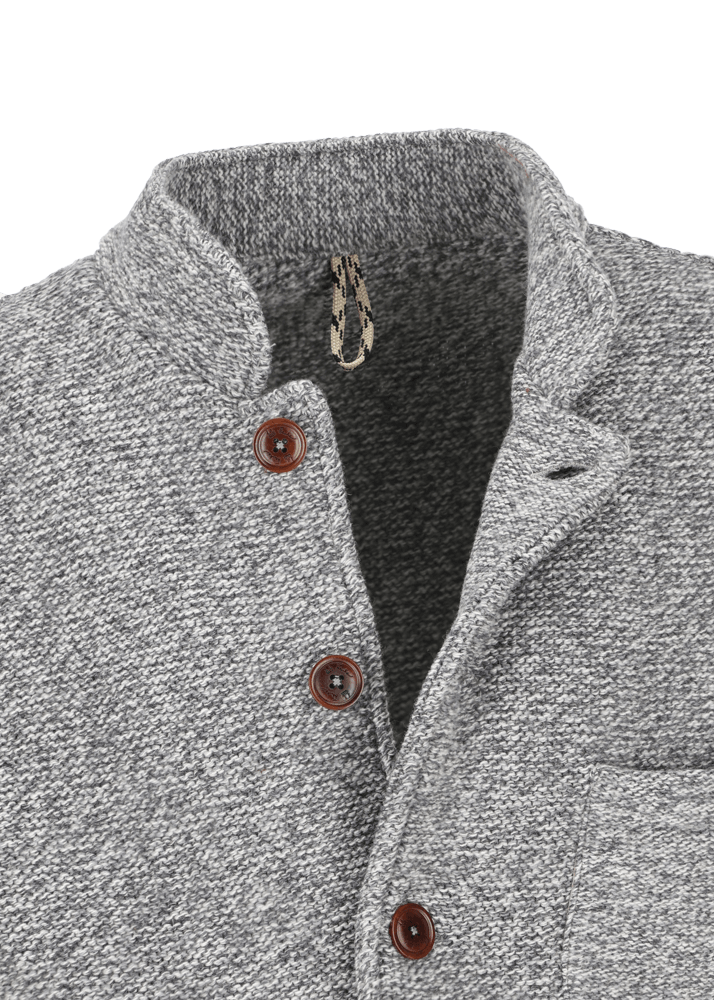 Luis Trenker Cardigan Con Collo Alto Luwainer