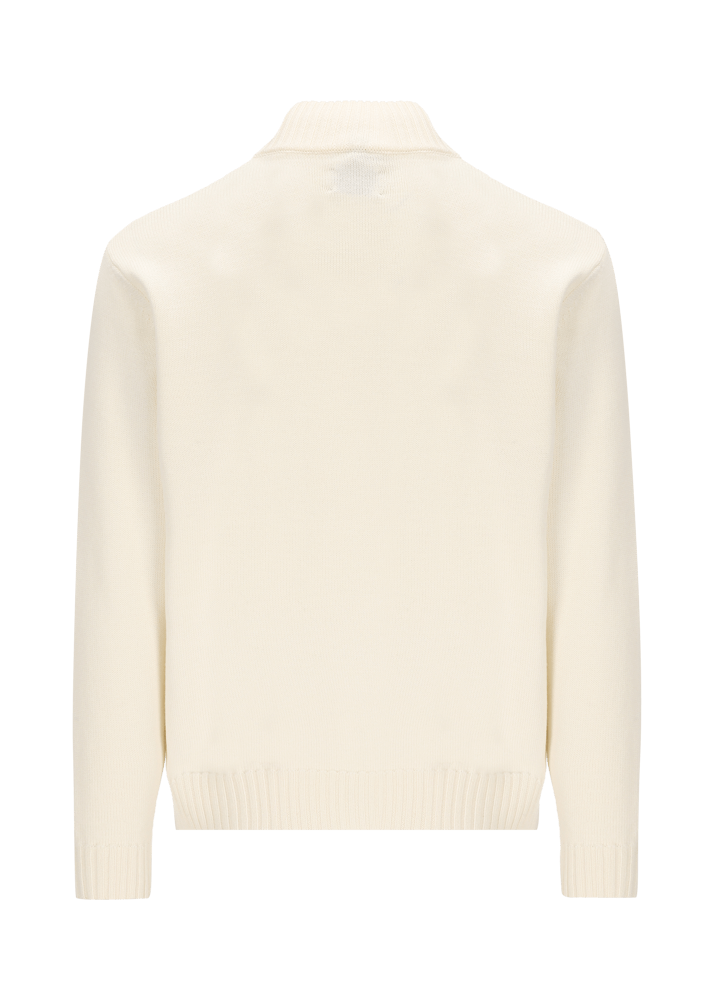 Luis Trenker Cardigan In Lana Merino Luwall