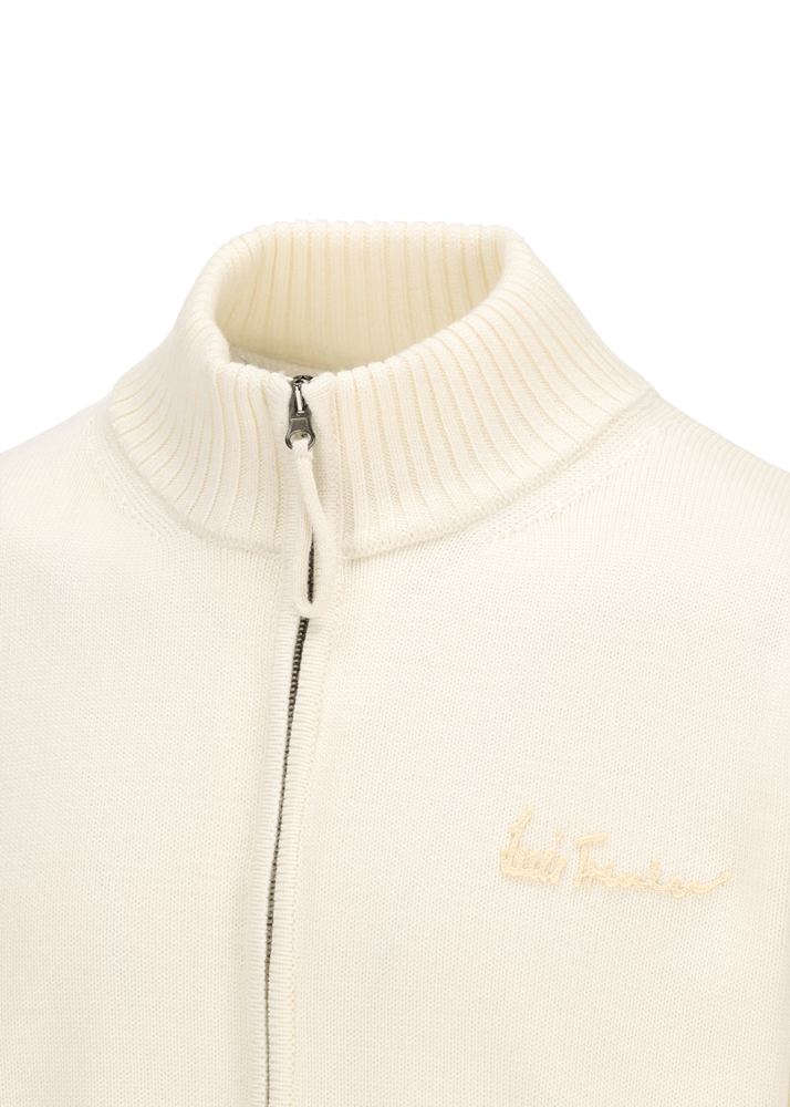 Luis Trenker Cardigan In Lana Merino Luwall