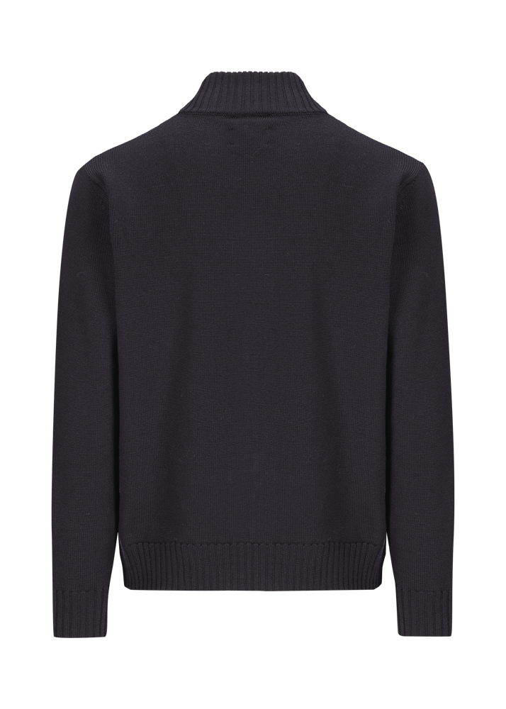 Luis Trenker Cardigan In Lana Merino Luwall