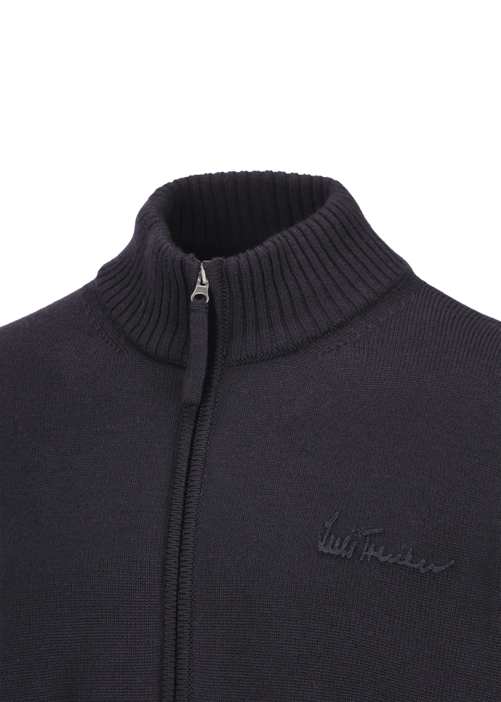 Luis Trenker Cardigan In Lana Merino Luwall