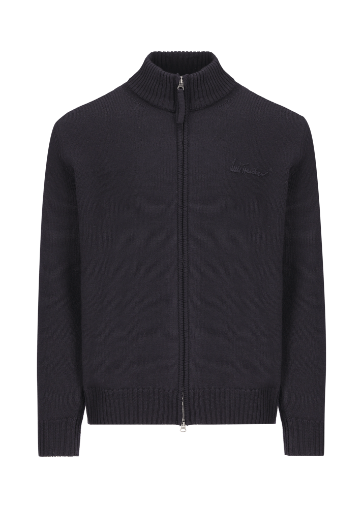 Luis Trenker Cardigan in lana merino Luwall