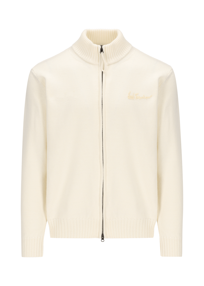 Luis Trenker Cardigan in lana merino Luwall