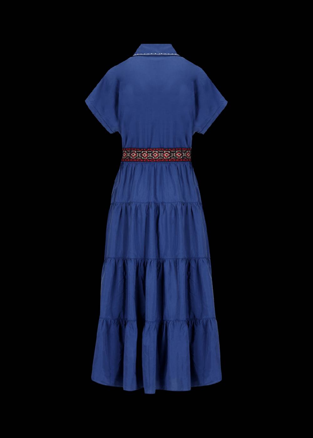 Luis Trenker Chemisier Con Balze Modello Lucinzia