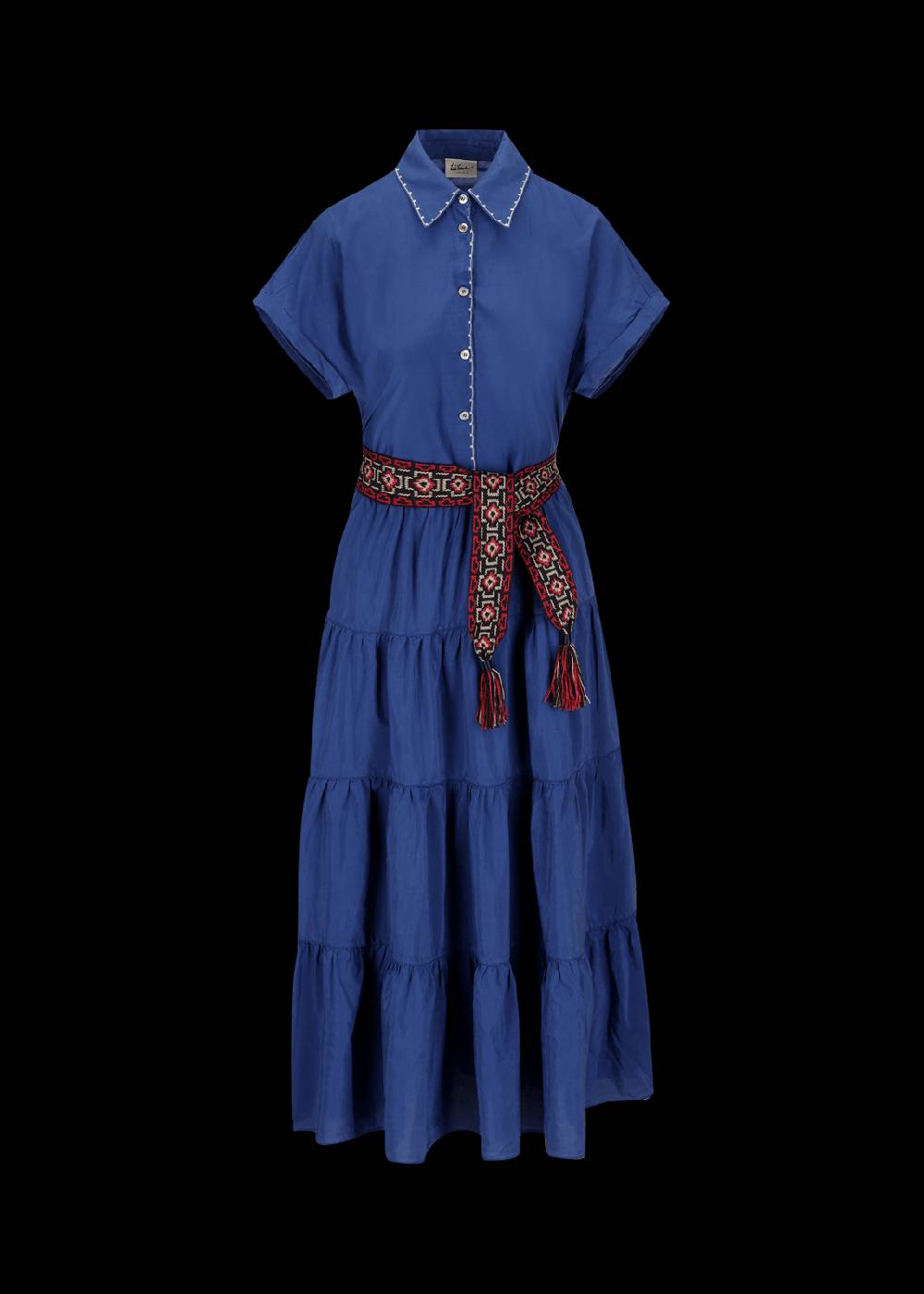 Luis Trenker Chemisier con balze modello Lucinzia