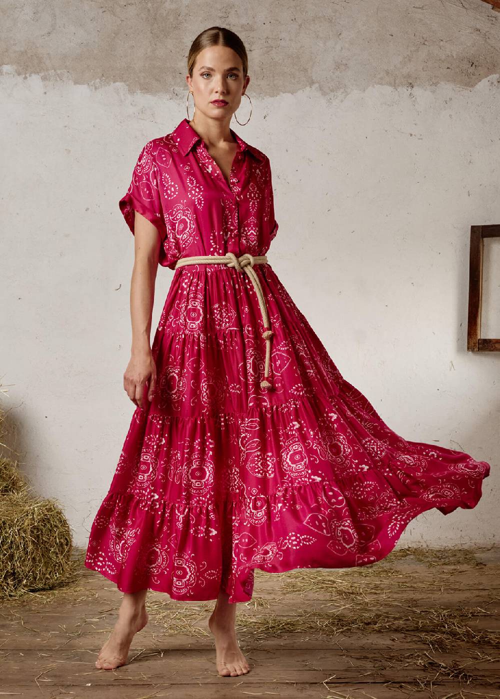 Luis Trenker Chemsier a fantasia modello Lucinzia