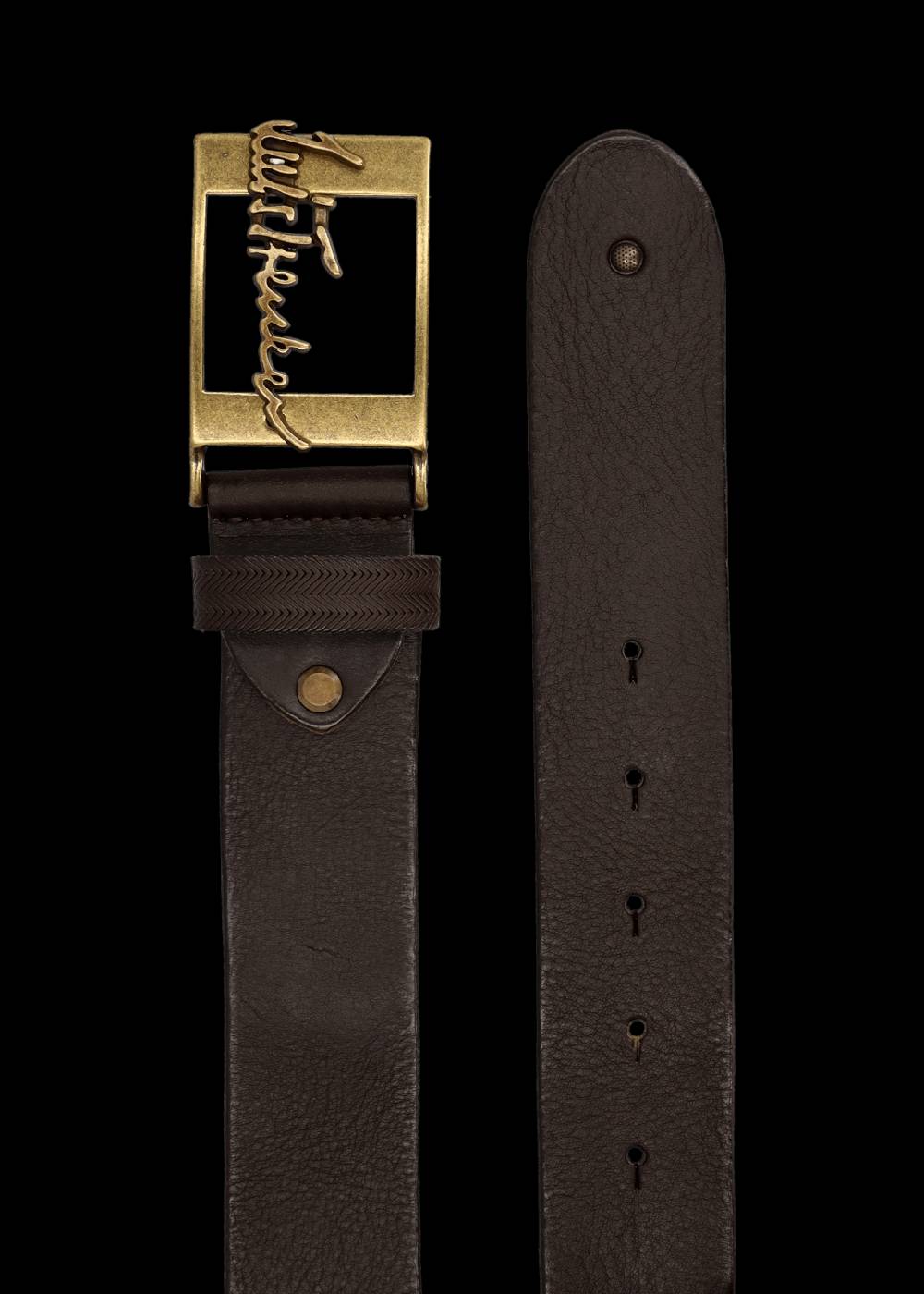 Luis Trenker Cintura In Pelle Modello Lufranco