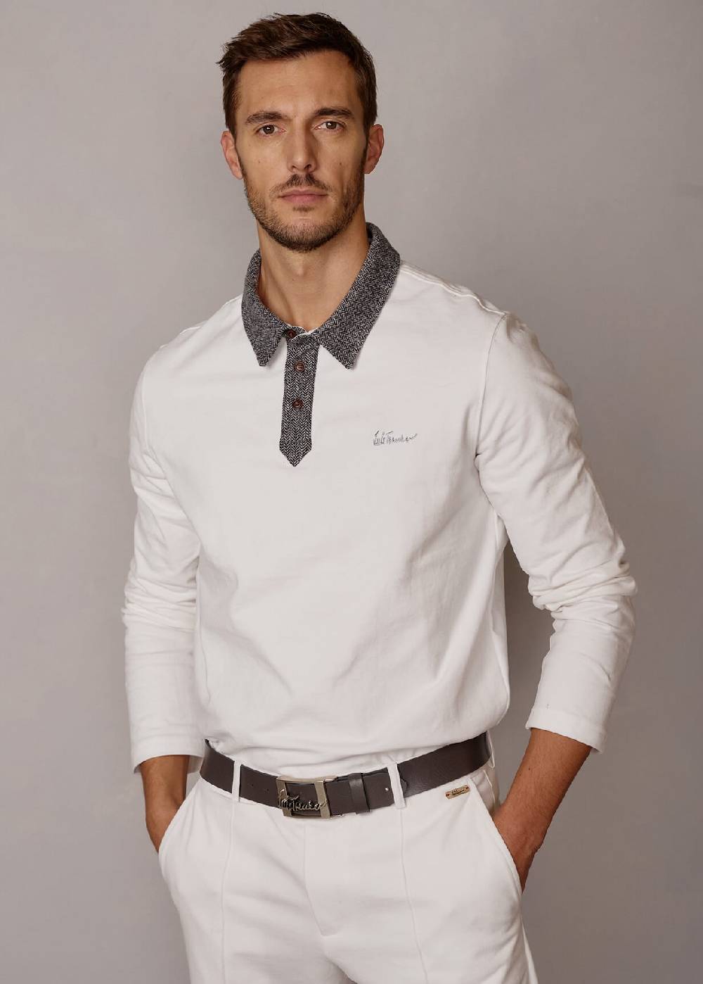 Luis Trenker Cintura in pelle modello Lufranco