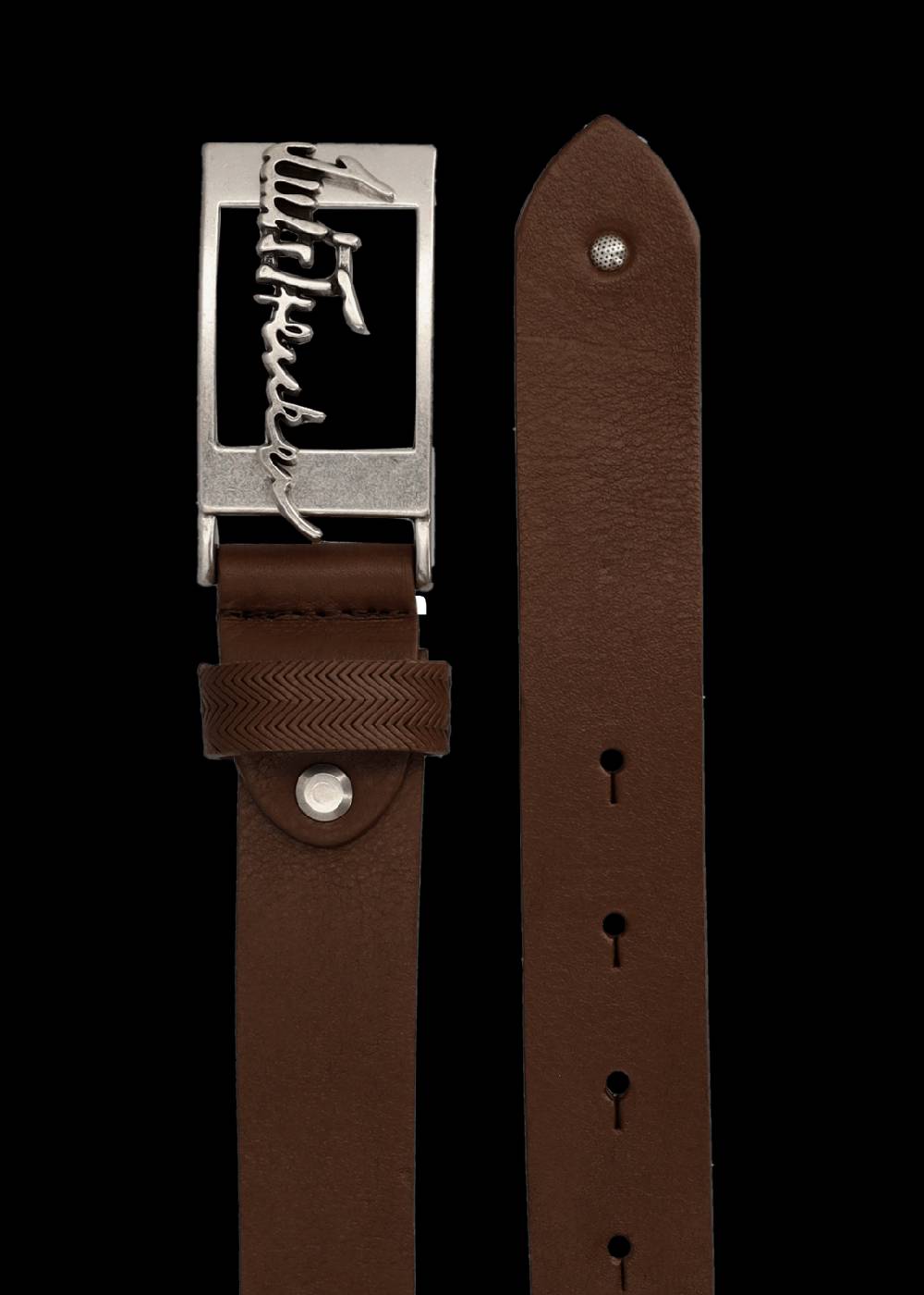 Luis Trenker Cintura In Pelle Modello Lufritzi