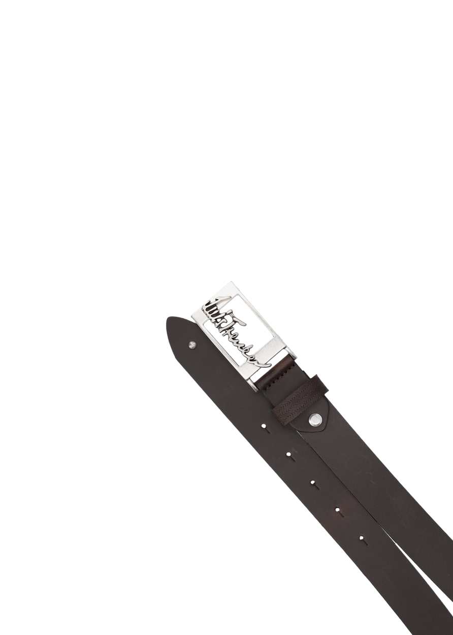 Luis Trenker Cintura In Pelle Modello Lufritzi