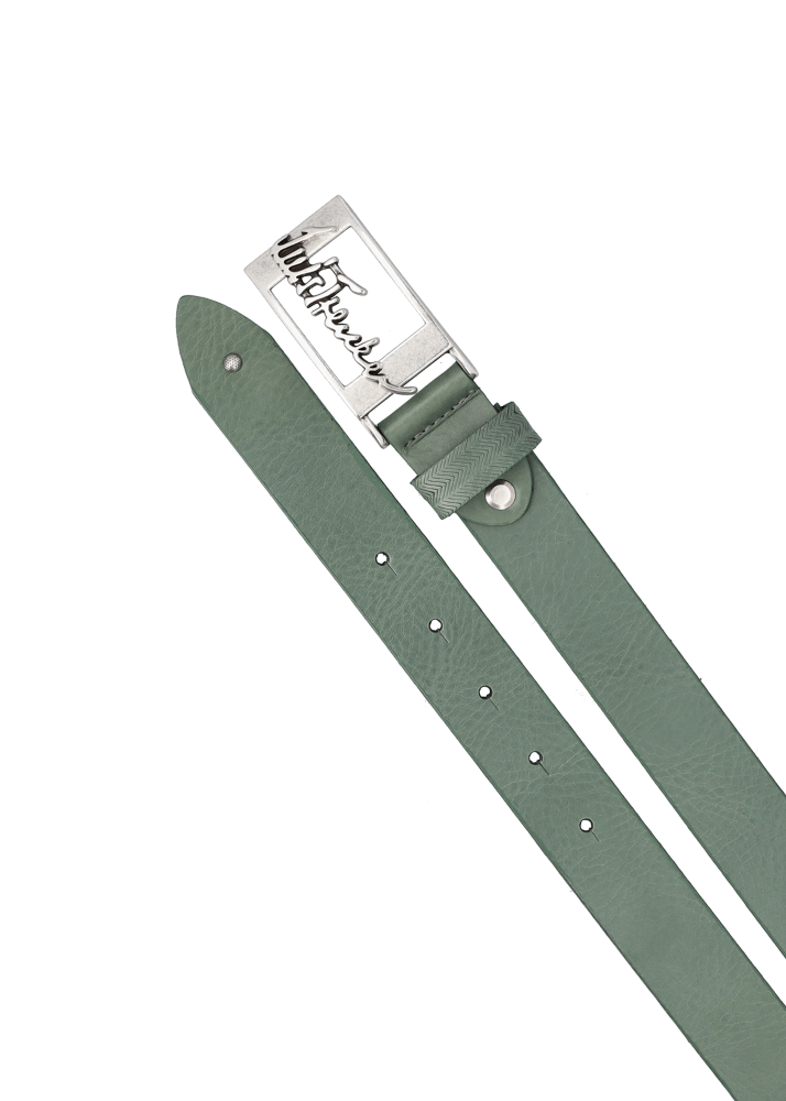 Luis Trenker Cintura In Pelle Modello Lufritzi