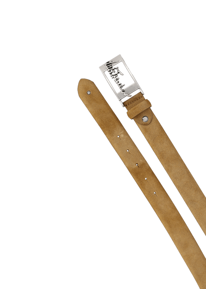 Luis Trenker Cintura In Pelle Scamosciata Lufritzi