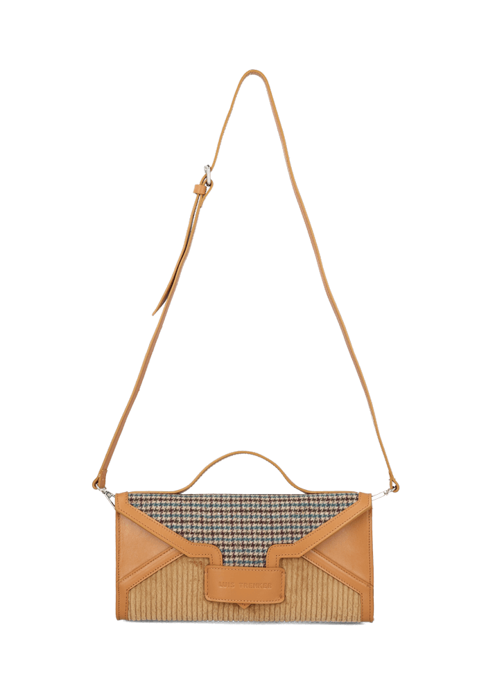 Luis Trenker Clutch In Mix Di Materiali Lubrief