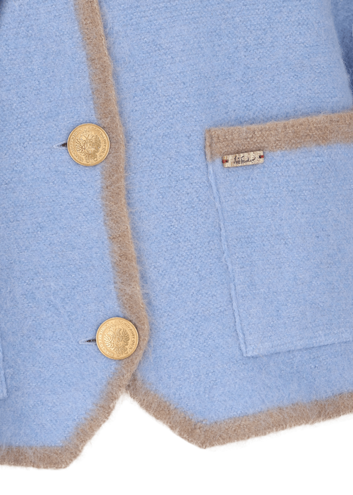 Luis Trenker Giacca In Lana Cotta Modello Luandrea