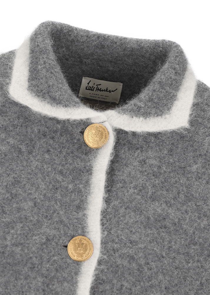 Luis Trenker Giacca In Lana Cotta Modello Luandrea