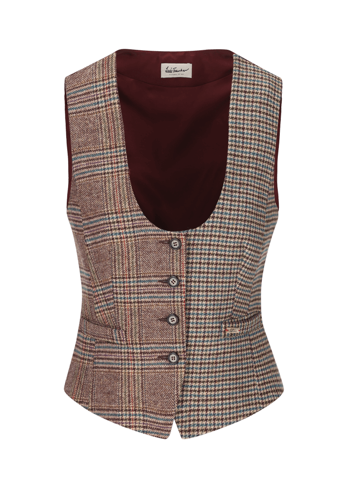 Luis Trenker Gilet con fantasie miste Luraja