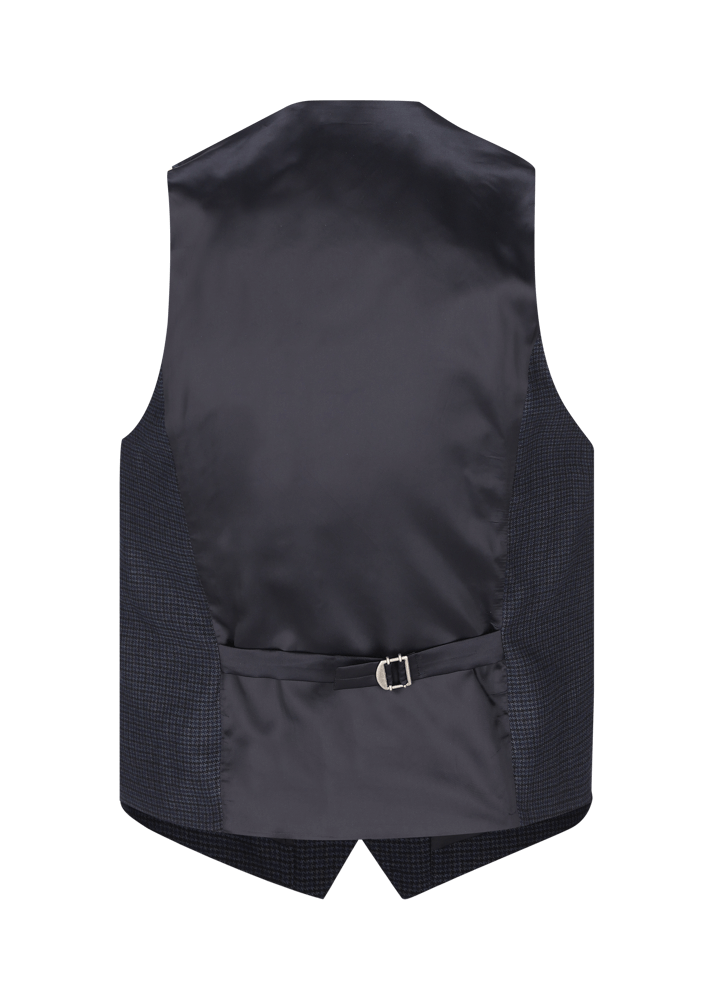 Luis Trenker Gilet Con Motivo Pied-de-poule Lusven