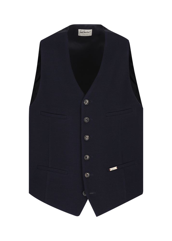 Luis Trenker Gilet In Jersey Lusebastian