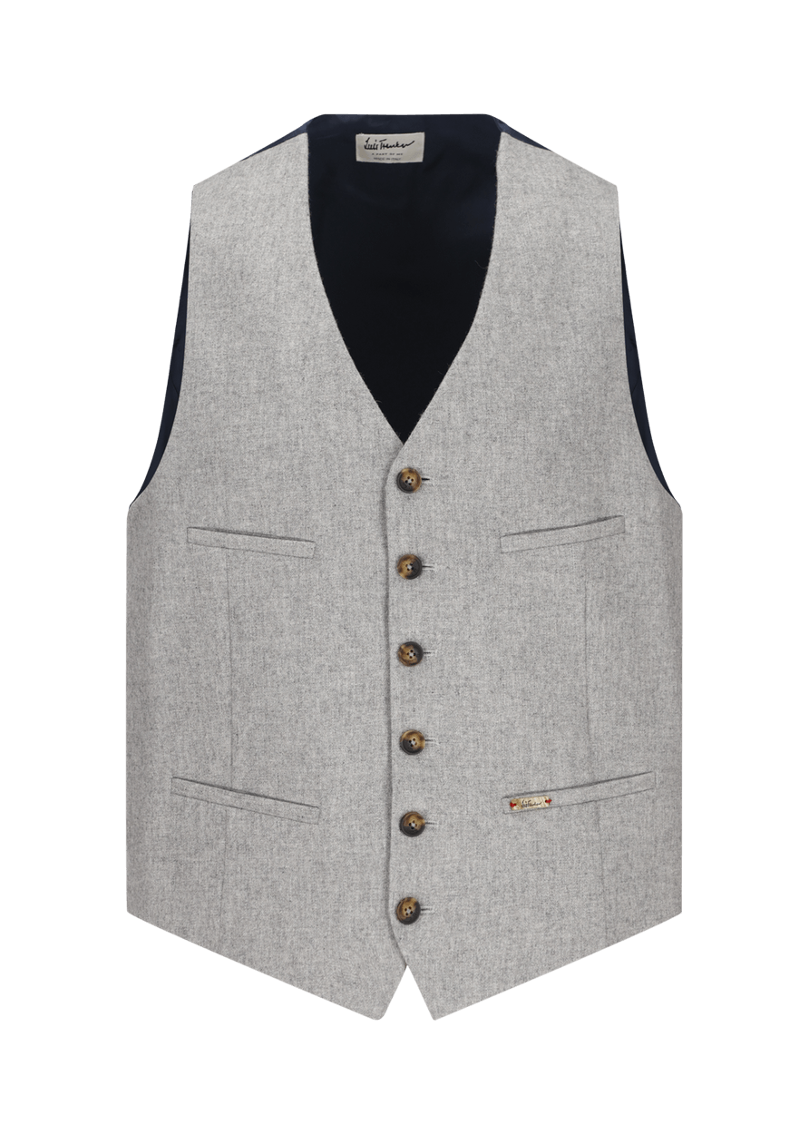 Luis Trenker Gilet in misto lana Lusebastian