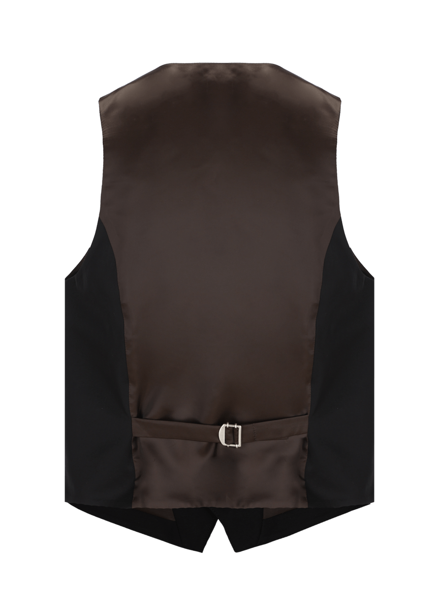 Luis Trenker Gilet In Raso Modello Lusebastian