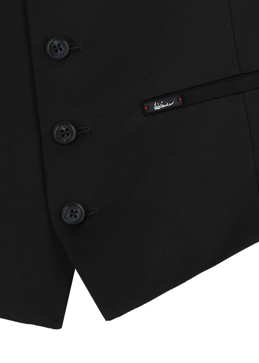 Luis Trenker Gilet In Raso Modello Lusebastian