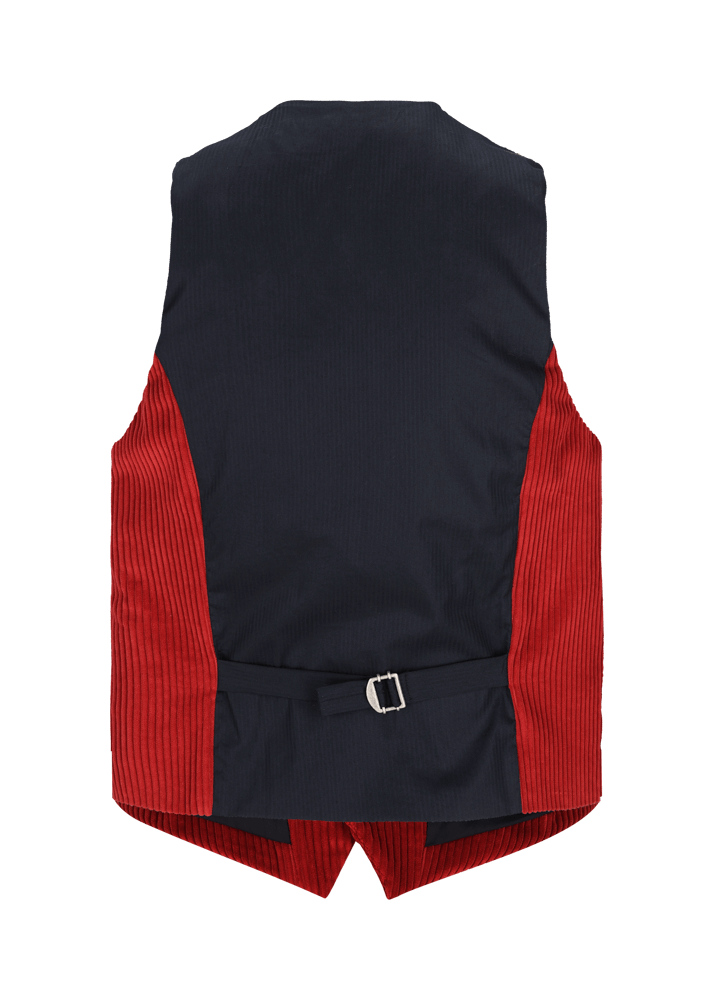 Luis Trenker Gilet In Velluto A Coste Lusebastian