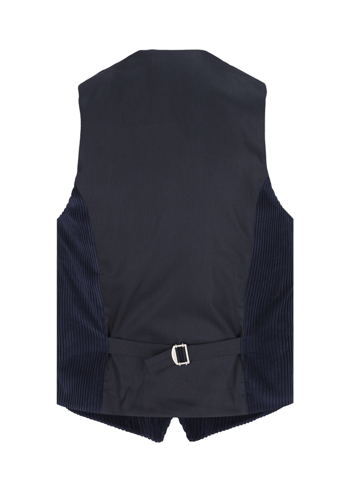 Luis Trenker Gilet In Velluto A Coste Lusebastian