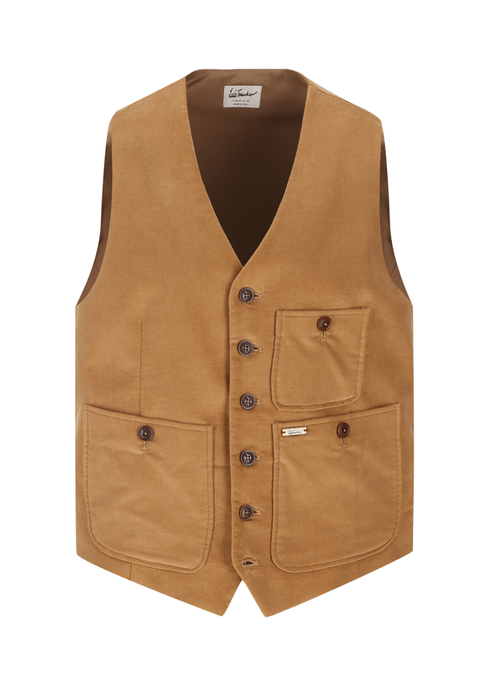 Luis Trenker Gilet In Velluto Luseba