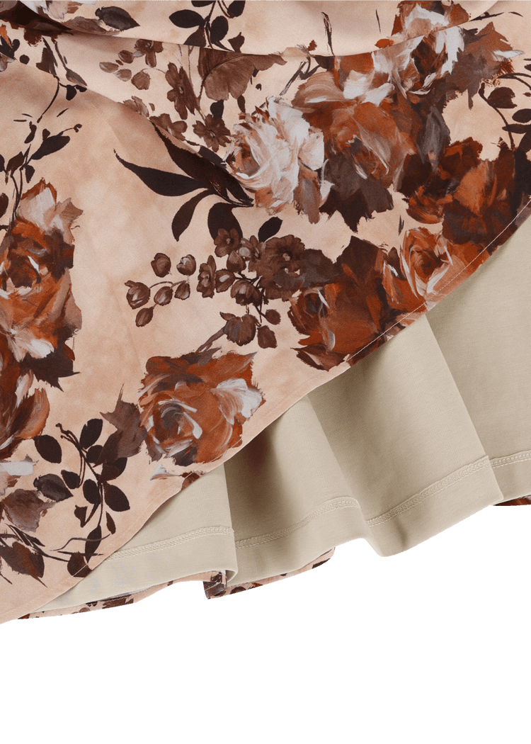 Luis Trenker Gonna Midi Con Stampa Floreale