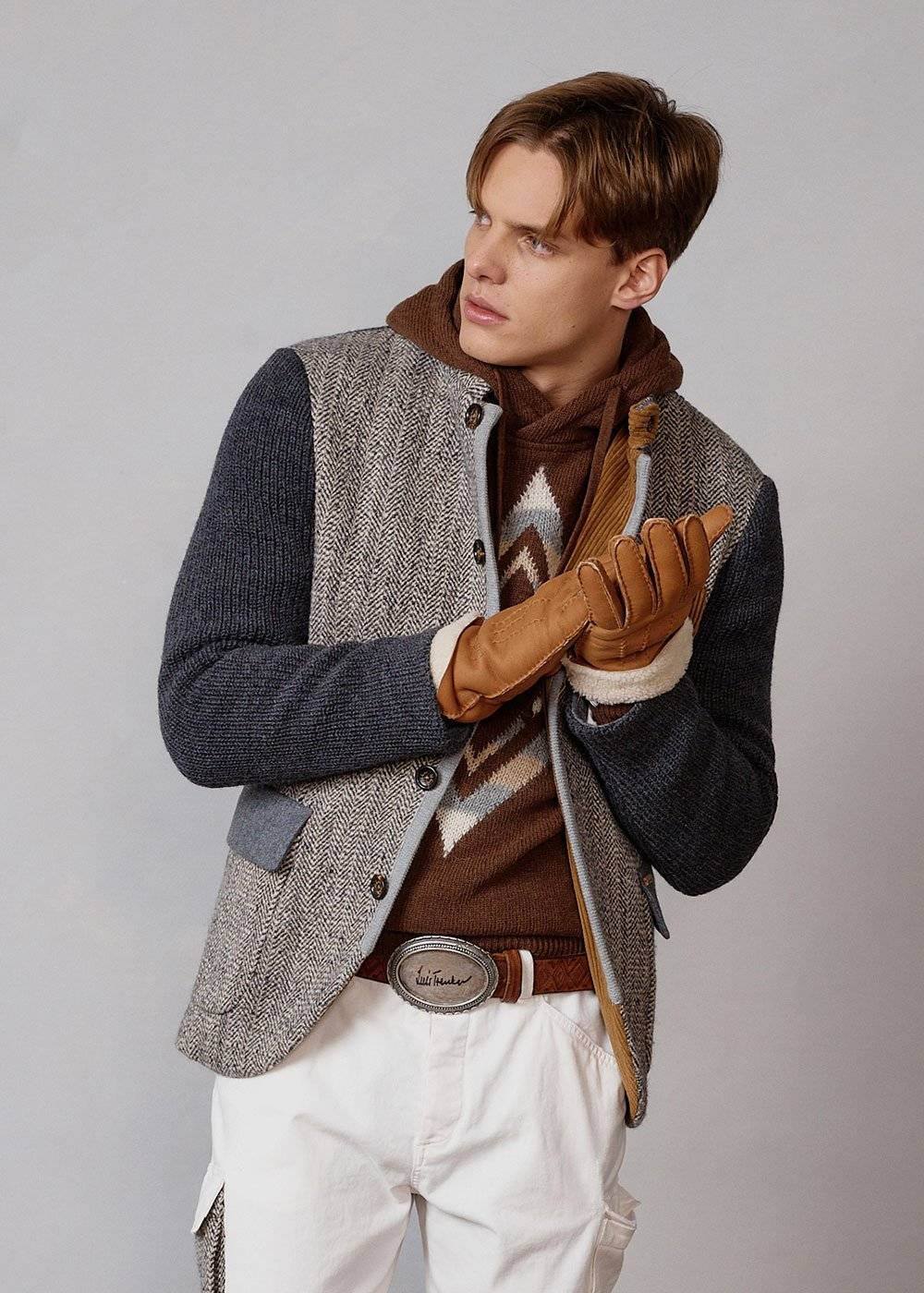 Luis Trenker Guanti in pelle modello Lurisse