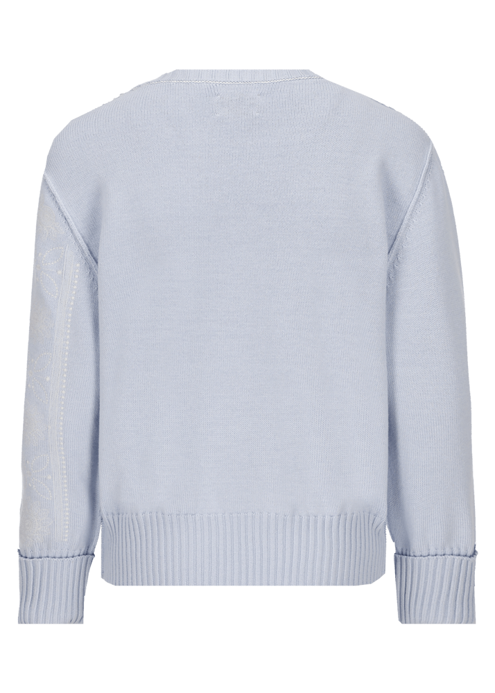 Luis Trenker Maglione Con Ricamo Modello Luaida