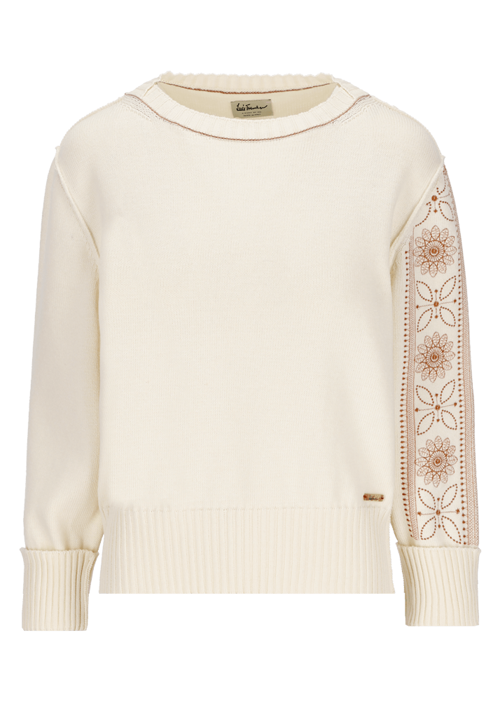 Luis Trenker Maglione con ricamo modello Luaida