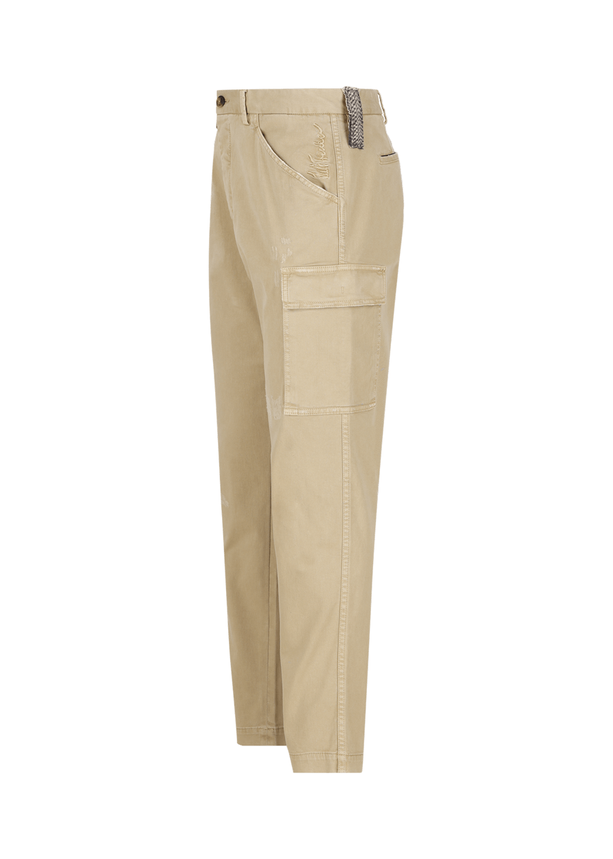 Luis Trenker Pantaloni Cargo Modello Luberno