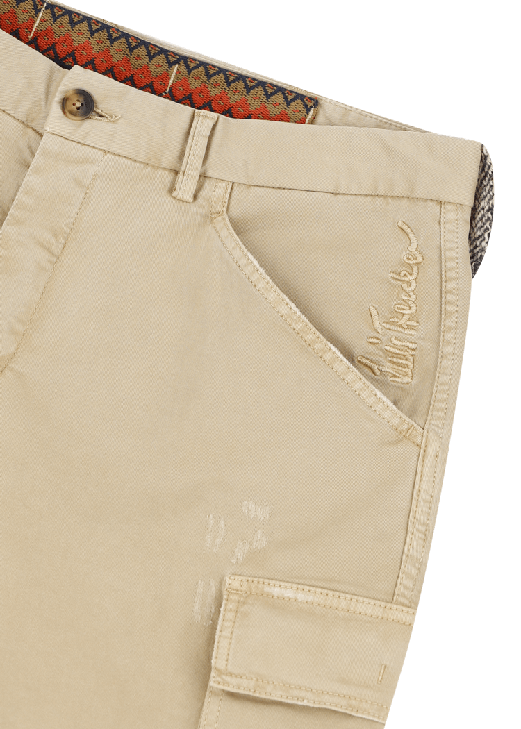 Luis Trenker Pantaloni Cargo Modello Luberno