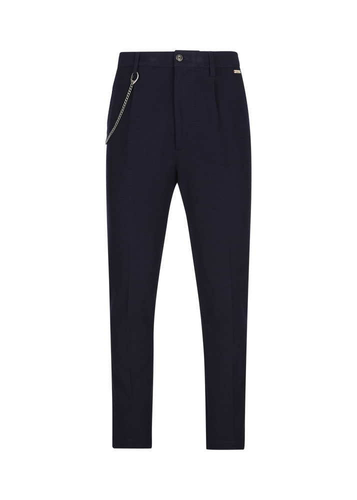 Luis Trenker Pantaloni Chino In Jersey Lubyron