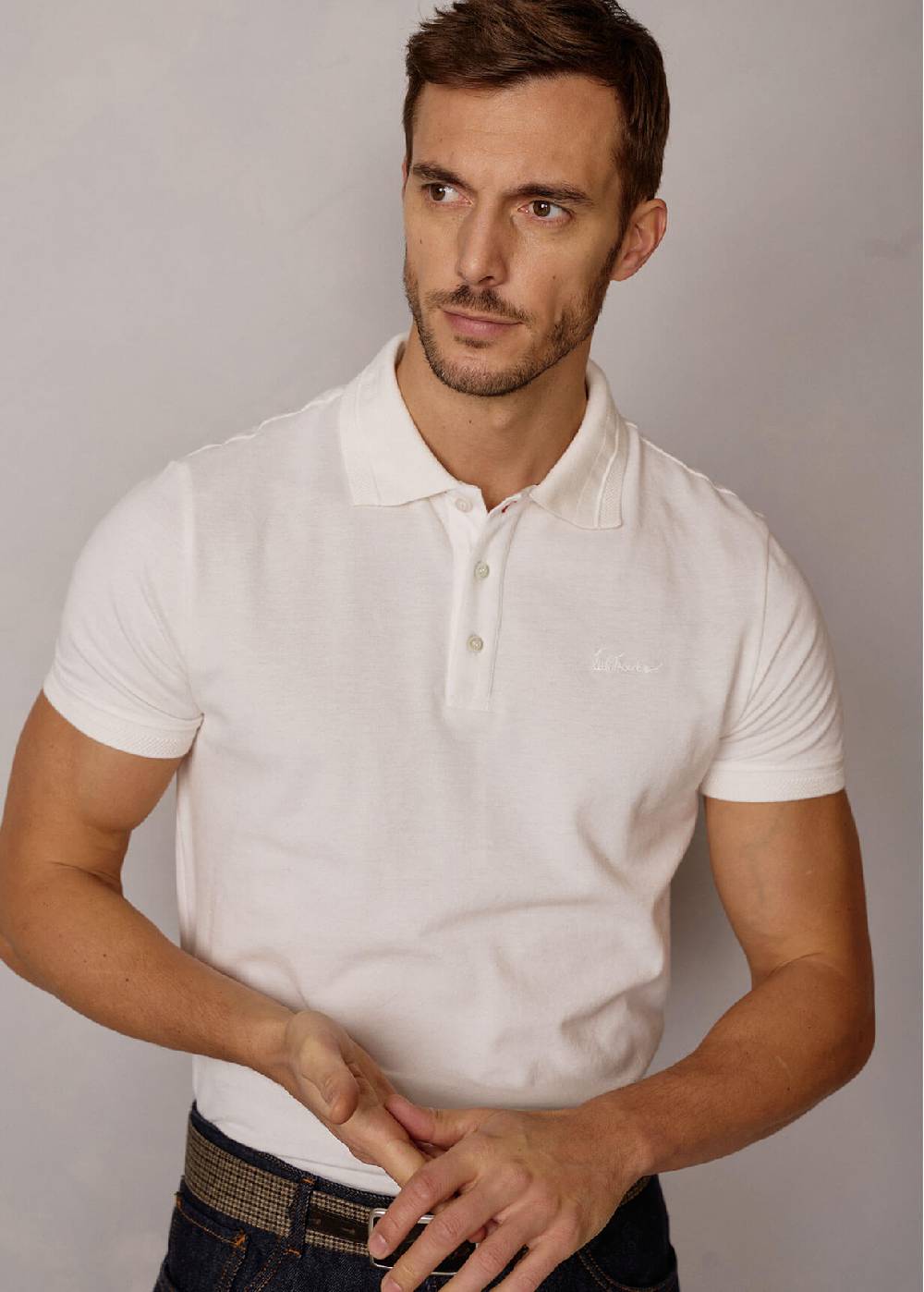 Luis Trenker Polo A Maniche Corte Luberneto