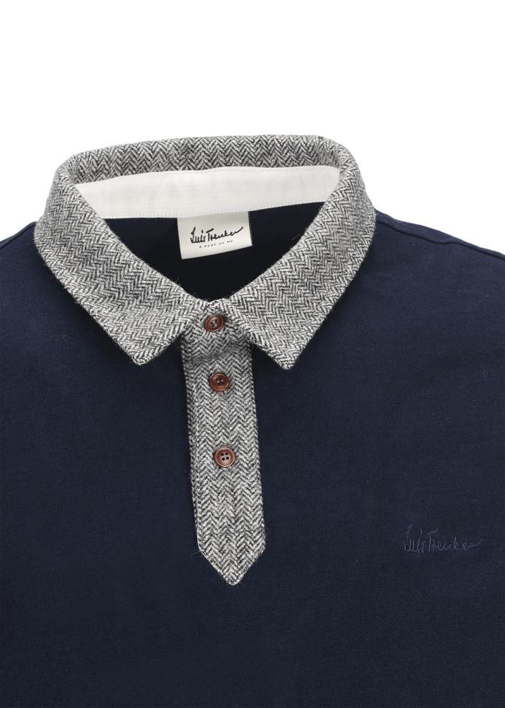 Luis Trenker Polo A Maniche Lunghe Lufante