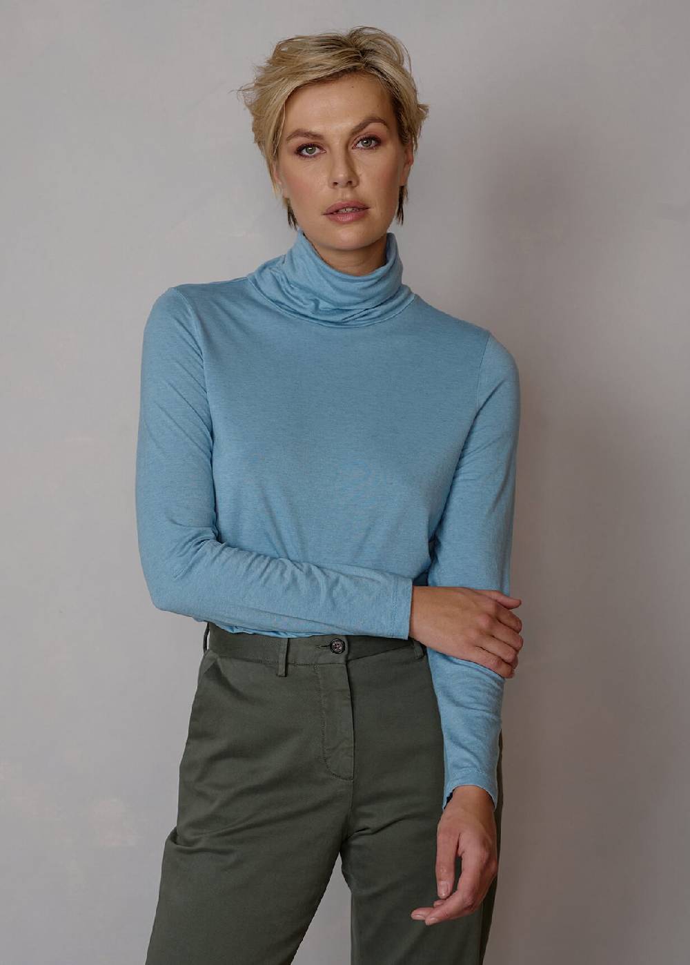 Luis Trenker Pullover dolcevita basic Lucureila
