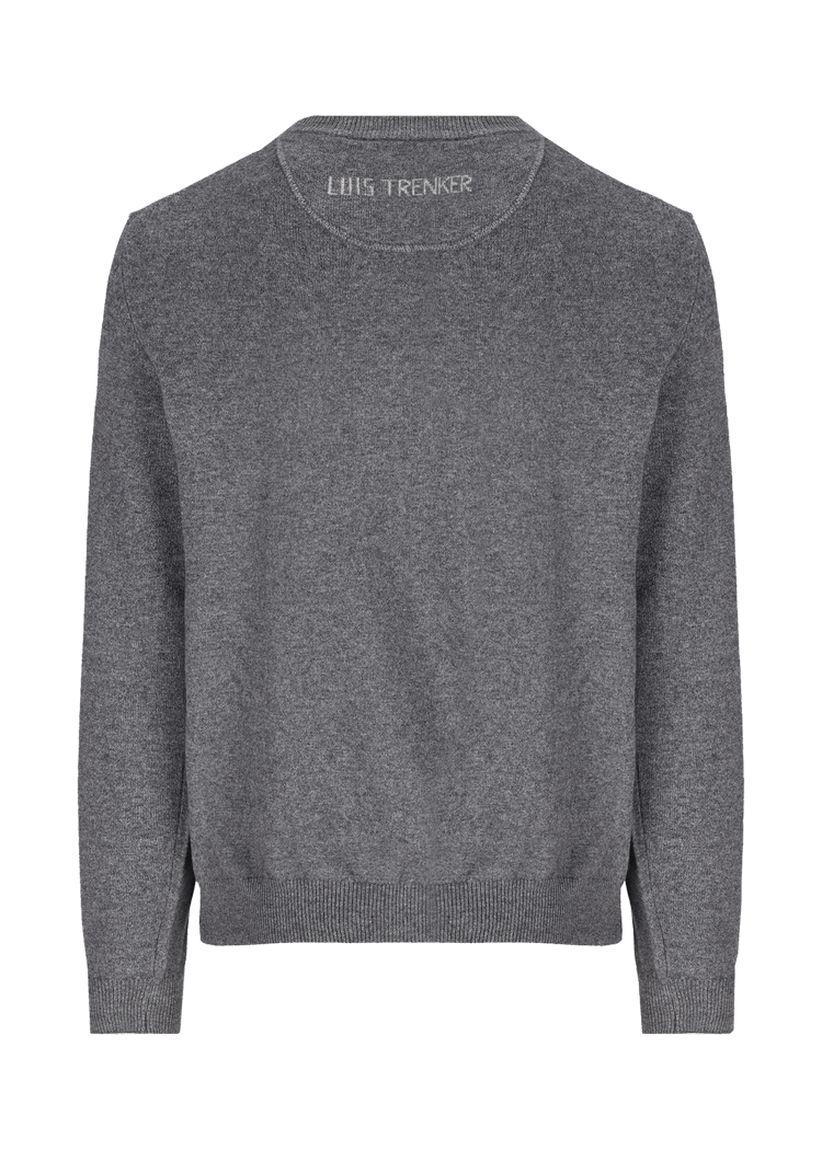 Luis Trenker Pullover Girocollo Modello Lutzert